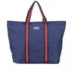Shopper Stan Navy, Farbe: blau/petrol, Marke: Blackbeat, EAN: 8720289384609, Abmessungen in cm: 40x37x20, Bild 1 von 5
