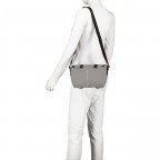 Fahrradtasche mit Lenkerbefestigung Grau, Farbe: grau, Marke: Blackbeat, EAN: 8720088707043, Abmessungen in cm: 28x16x10, Bild 5 von 12