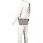 Fahrradtasche mit Lenkerbefestigung Grau, Farbe: grau, Marke: Blackbeat, EAN: 8720088707043, Abmessungen in cm: 28x16x10, Bild 6 von 12