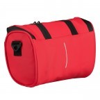 Fahrradtasche mit Lenkerbefestigung Rot, Farbe: rot/weinrot, Marke: Blackbeat, EAN: 8720088707029, Abmessungen in cm: 28x16x10, Bild 2 von 12