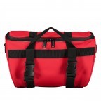 Fahrradtasche mit Lenkerbefestigung Rot, Farbe: rot/weinrot, Marke: Blackbeat, EAN: 8720088707029, Abmessungen in cm: 28x16x10, Bild 3 von 12