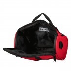 Fahrradtasche mit Lenkerbefestigung Rot, Farbe: rot/weinrot, Marke: Blackbeat, EAN: 8720088707029, Abmessungen in cm: 28x16x10, Bild 7 von 12