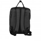 Fahrradtasche Rucksack mit Gepäckträgerbefestigung Schwarz, Farbe: schwarz, Marke: Blackbeat, EAN: 8720088707135, Abmessungen in cm: 26x35x10, Bild 4 von 10
