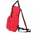 Fahrradtasche Rucksack mit Gepäckträgerbefestigung Rot, Farbe: rot/weinrot, Marke: Blackbeat, EAN: 8720088707142, Abmessungen in cm: 26x35x10, Bild 3 von 10