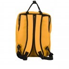 Fahrradtasche Rucksack mit Gepäckträgerbefestigung Gelb, Farbe: gelb, Marke: Blackbeat, EAN: 8720088707159, Abmessungen in cm: 26x35x10, Bild 4 von 10