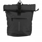 Fahrradtasche Rucksack mit Gepäckträgerbefestigung Schwarz, Farbe: schwarz, Marke: Blackbeat, EAN: 8720088707173, Abmessungen in cm: 29x45x11, Bild 1 von 12