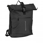 Fahrradtasche Rucksack mit Gepäckträgerbefestigung Schwarz, Farbe: schwarz, Marke: Blackbeat, EAN: 8720088707173, Abmessungen in cm: 29x45x11, Bild 2 von 12