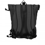 Fahrradtasche Rucksack mit Gepäckträgerbefestigung Schwarz, Farbe: schwarz, Marke: Blackbeat, EAN: 8720088707173, Abmessungen in cm: 29x45x11, Bild 4 von 12