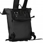 Fahrradtasche Rucksack mit Gepäckträgerbefestigung Schwarz, Farbe: schwarz, Marke: Blackbeat, EAN: 8720088707173, Abmessungen in cm: 29x45x11, Bild 6 von 12