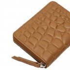 Geldbörse Basic Conny Kroko mit RFID-Schutz Golden Amber, Farbe: cognac, Marke: Liebeskind Berlin, EAN: 4064657290739, Abmessungen in cm: 12.5x10x2.5, Bild 4 von 4