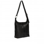 Beuteltasche Demi Hobo M Black, Farbe: schwarz, Marke: Liebeskind Berlin, EAN: 4064657104401, Abmessungen in cm: 30x31x11, Bild 2 von 5