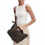 Handtasche Basic Gray Satchel S Nori Green, Farbe: grün/oliv, Marke: Liebeskind Berlin, EAN: 4064657104340, Abmessungen in cm: 29x29x13, Bild 3 von 5