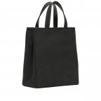 Tasche Paper Bag Tote S Suede Lizard Black, Farbe: schwarz, Marke: Liebeskind Berlin, EAN: 4064657104074, Abmessungen in cm: 22x25x12, Bild 2 von 5
