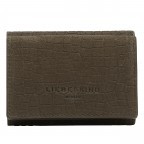 Geldbörse Bea Wallet Suede Lizard Nori Green, Farbe: grün/oliv, Marke: Liebeskind Berlin, EAN: 4064657104883, Abmessungen in cm: 10x7.3x3, Bild 1 von 4