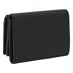 Geldbörse Bea Wallet Suede Lizard Black, Farbe: schwarz, Marke: Liebeskind Berlin, EAN: 4064657104876, Abmessungen in cm: 10x7.3x3, Bild 2 von 4