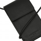 Handytasche Basic Mobile Pouch Black, Farbe: schwarz, Marke: Liebeskind Berlin, EAN: 4064657102674, Abmessungen in cm: 10x17x3, Bild 5 von 5