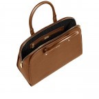 Handtasche Ivy 133-781 Dark Toffee Brown, Farbe: cognac, Marke: AIGNER, EAN: 4055539388378, Abmessungen in cm: 38.5x28x15, Bild 6 von 6