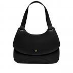 Umhängetasche Selma M Black, Farbe: schwarz, Marke: AIGNER, EAN: 4055539359446, Abmessungen in cm: 31.5x25x10, Bild 1 von 7