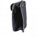 Umhängetasche / Handytasche Dunkelblau, Farbe: blau/petrol, Marke: Hausfelder Manufaktur, EAN: 4065646007338, Abmessungen in cm: 12x18x3, Bild 6 von 6