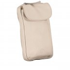 Umhängetasche / Handytasche Light Beige, Farbe: beige, Marke: Hausfelder Manufaktur, EAN: 4251672798672, Abmessungen in cm: 12x18x3, Bild 2 von 6