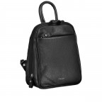 Rucksack Como M16 Schwarz, Farbe: schwarz, Marke: Flanigan, EAN: 4035486098759, Abmessungen in cm: 22x26.5x10, Bild 2 von 7