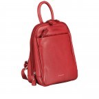 Rucksack Como M16 Rot, Farbe: rot/weinrot, Marke: Flanigan, EAN: 4035486098766, Abmessungen in cm: 22x26.5x10, Bild 2 von 7