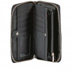 Geldbörse Mademoiselle Wallet MW2 Nubuk Black, Farbe: anthrazit, Marke: Zwei, EAN: 4250257917385, Abmessungen in cm: 19.5x10x3, Bild 4 von 5