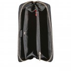 Geldbörse Mademoiselle Wallet MW2 Nubuk Black, Farbe: anthrazit, Marke: Zwei, EAN: 4250257917385, Abmessungen in cm: 19.5x10x3, Bild 5 von 5