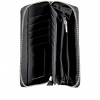 Geldbörse Mademoiselle Wallet MW2 Nubuk Black, Farbe: anthrazit, Marke: Zwei, EAN: 4250257917385, Abmessungen in cm: 19.5x10x3, Bild 5 von 5