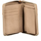 Geldbörse Eva Wallet EVW10 Nubuk Sand, Farbe: beige, Marke: Zwei, EAN: 4250257925724, Abmessungen in cm: 10x13x4, Bild 5 von 6