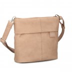 Umhängetasche Mademoiselle M8 vegan Sand, Farbe: beige, Marke: Zwei, EAN: 4250257925441, Abmessungen in cm: 23x25x10, Bild 2 von 9