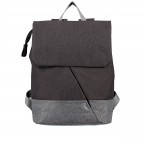 Rucksack Cut CUR130 Night, Farbe: anthrazit, Marke: Zwei, EAN: 4250257926141, Abmessungen in cm: 28x35x14, Bild 1 von 7