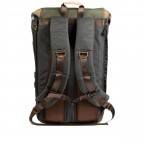 Rucksack Jungle Series Colorado mit Laptopfach 15 Zoll Volumen 19 Liter Olive Army, Farbe: grau, Marke: Doughnut, EAN: 4895222507521, Abmessungen in cm: 28x47x15, Bild 3 von 15