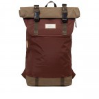 Rucksack Jungle Series Christopher mit Laptopfach 14 Zoll Volumen 18 Liter Maroon Khaki, Farbe: braun, Marke: Doughnut, EAN: 4895222507576, Abmessungen in cm: 32x45x12.5, Bild 1 von 15