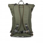 Rucksack PFC Free Series Christopher mit Laptopfach 14 Zoll Volumen 18 Liter Army, Farbe: grün/oliv, Marke: Doughnut, EAN: 4895222505756, Abmessungen in cm: 32x45x12.5, Bild 3 von 16