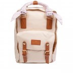 Rucksack Grace Series Macaroon mit Laptopfach 13 Zoll Größe 16 Liter Hazy, Farbe: beige, Marke: Doughnut, EAN: 4895222507057, Abmessungen in cm: 28x38x11, Bild 1 von 14