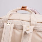 Rucksack Grace Series Macaroon mit Laptopfach 13 Zoll Größe 16 Liter Hazy, Farbe: beige, Marke: Doughnut, EAN: 4895222507057, Abmessungen in cm: 28x38x11, Bild 10 von 14