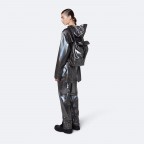 Rucksack Rolltop Mini mit Laptopfach 13 Zoll Holographic Steel, Farbe: metallic, Marke: Rains, EAN: 5711747479145, Abmessungen in cm: 28x38x12, Bild 3 von 5