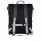 Rucksack Buckle Rolltop Slate, Farbe: grau, Marke: Rains, EAN: 5711747479237, Abmessungen in cm: 34x47x12, Bild 2 von 5