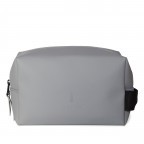 Kulturbeutel Wash Bag Small Rock, Farbe: grau, Marke: Rains, EAN: 5711747481827, Abmessungen in cm: 21x13x11, Bild 1 von 5