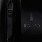 Kosmetiktasche Cosmetic Bag Velvet Black, Farbe: schwarz, Marke: Rains, EAN: 5711747481841, Abmessungen in cm: 20.5x13.5x6.5, Bild 3 von 3