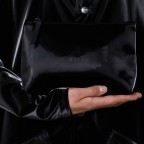 Kosmetiktasche Cosmetic Bag Velvet Black, Farbe: schwarz, Marke: Rains, EAN: 5711747481841, Abmessungen in cm: 20.5x13.5x6.5, Bild 2 von 3