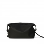 Kulturbeutel Weekend Wash Bag, Farbe: schwarz, Marke: Rains, EAN: 5711747473563, Abmessungen in cm: 26x14x12, Bild 1 von 3