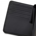 Geldbörse Folded Wallet Black, Farbe: schwarz, Marke: Rains, EAN: 5711747464134, Abmessungen in cm: 11x8.8x2, Bild 2 von 6