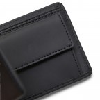 Geldbörse Folded Wallet Black, Farbe: schwarz, Marke: Rains, EAN: 5711747464134, Abmessungen in cm: 11x8.8x2, Bild 3 von 6