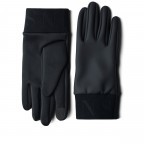 Handschuhe Gloves mit Bedienfunktion für Touchscreens Größe L Black, Farbe: schwarz, Marke: Rains, EAN: 5711747482435, Bild 1 von 2