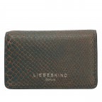 Geldbörse Chelsea Snake Cardie mit RFID-Schutz Dark Forest, Farbe: braun, Marke: Liebeskind Berlin, EAN: 4064657276481, Abmessungen in cm: 11.3x7x2.5, Bild 1 von 4