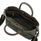 Handtasche Chelsea Snake Shopper S variabel in der Form Dark Forest, Farbe: braun, Marke: Liebeskind Berlin, EAN: 4064657277136, Abmessungen in cm: 27x20.5x12, Bild 4 von 5