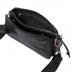 Umhängetasche Clarice2 Crossbody Bag M Black, Farbe: schwarz, Marke: Liebeskind Berlin, EAN: 4064657272445, Abmessungen in cm: 27x15x8, Bild 4 von 5