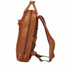 Rucksack mit Laptopfach 13 Zoll Cognac, Farbe: cognac, Marke: Hausfelder Manufaktur, EAN: 4065646004986, Abmessungen in cm: 27.5x37x10, Bild 3 von 8